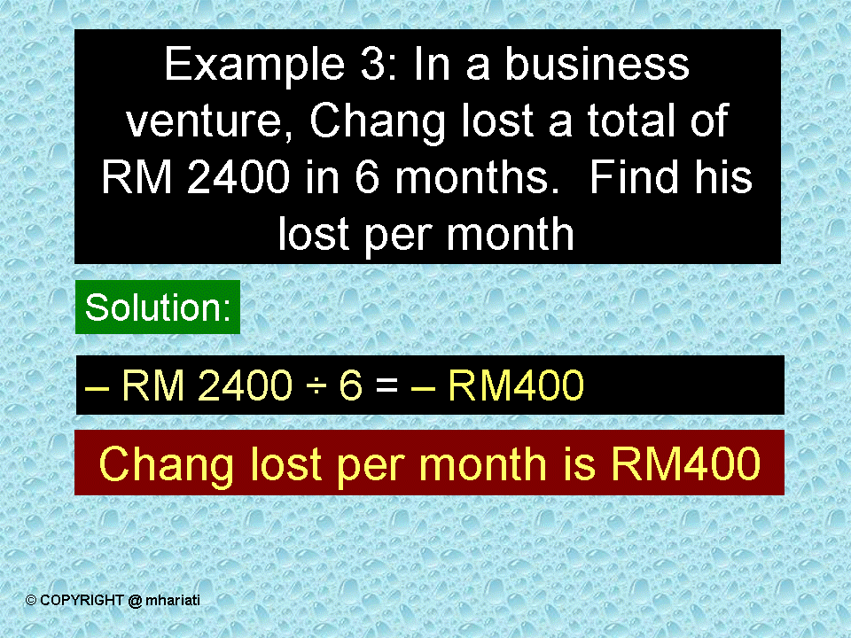 TIP BELAJAR MATEMATIK (TIPS FOR LEARNING MATHEMATICS): DIVISION OF INTEGERS