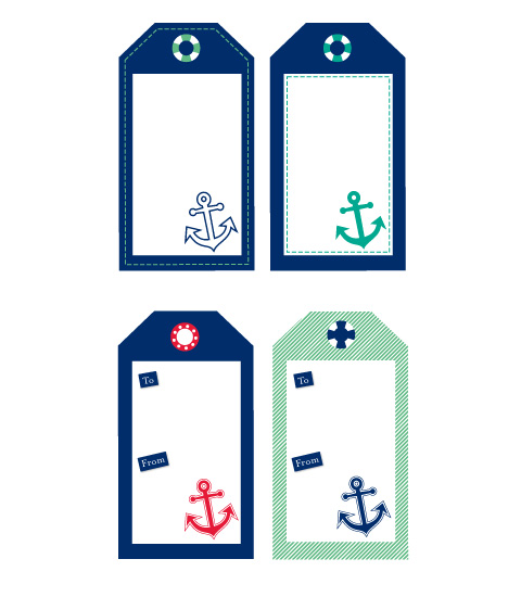 Free Printable Nautical Tags
