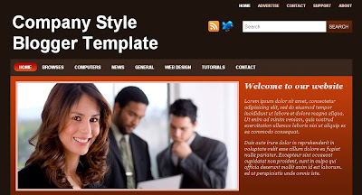 Company-Style-Blogger-Template