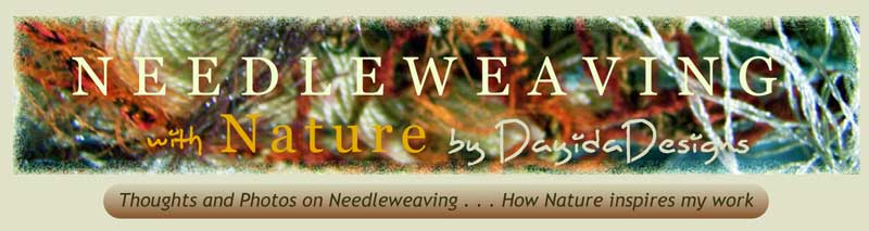 Needleweaving with Nature by DayidaDesigns