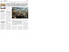 11-06-09-TEMUkO- FISCALIA INVESTIGA RESTOS ARQUEOLOGICOS EN "PLAZA RECABARREN"