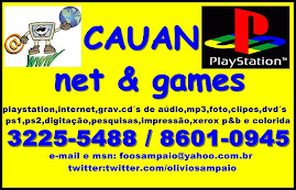 CAUAN NET GAMES O SEU CANTINHO DA DIVERSÃO !!