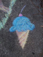 My Blue Ice Cream Cone