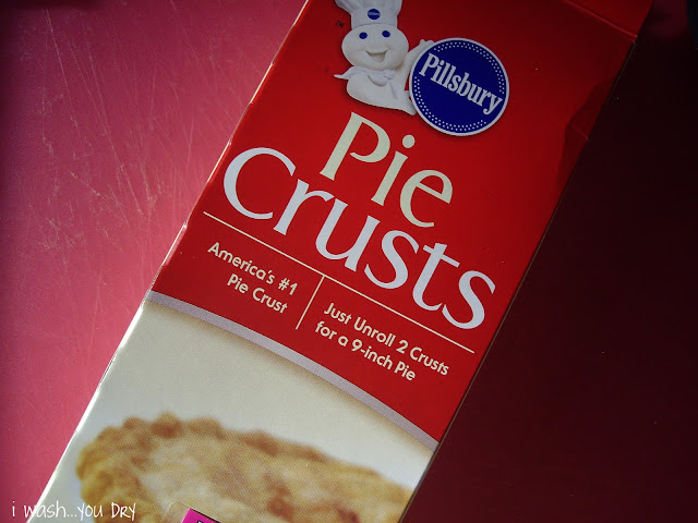 A close up of a box of pie crusts. 