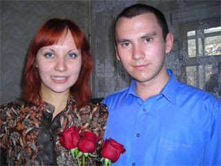 Вадим с женой Саши