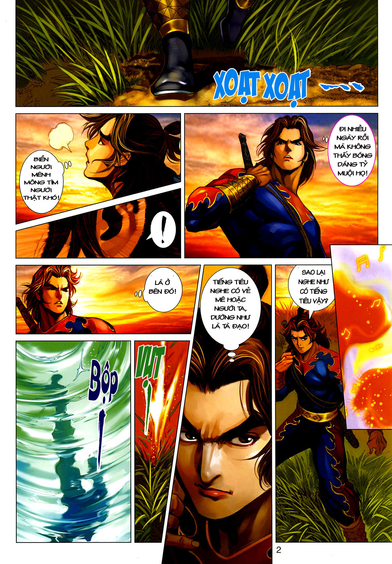 Thần Chưởng Long Kiếm Phi chap 8