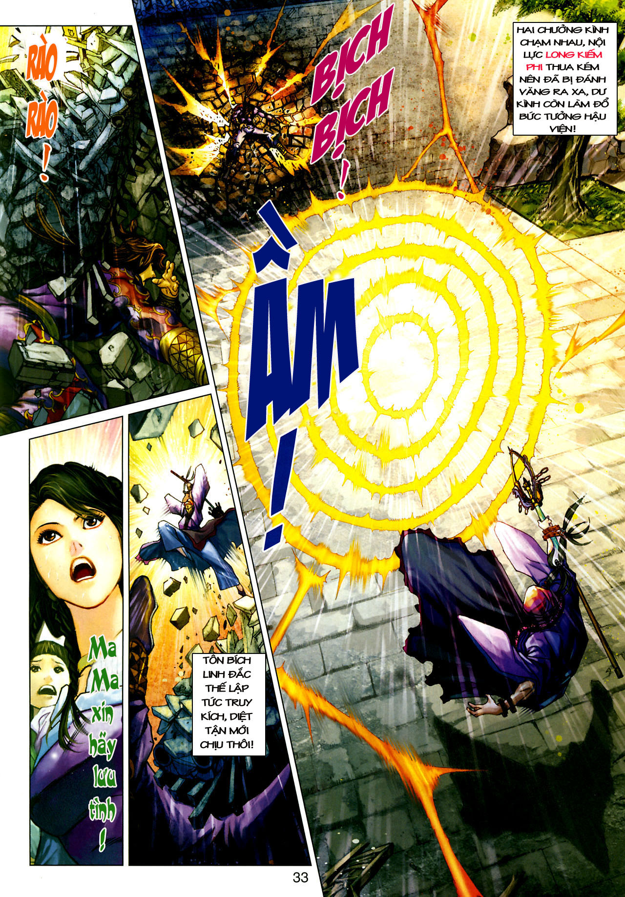 Thần Chưởng Long Kiếm Phi chap 9