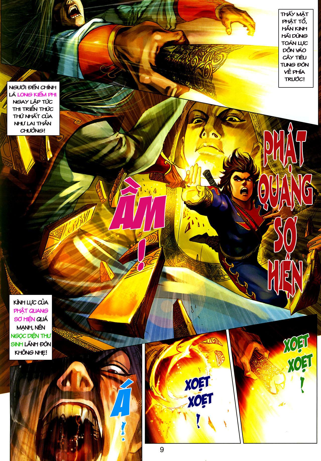 Thần Chưởng Long Kiếm Phi chap 8