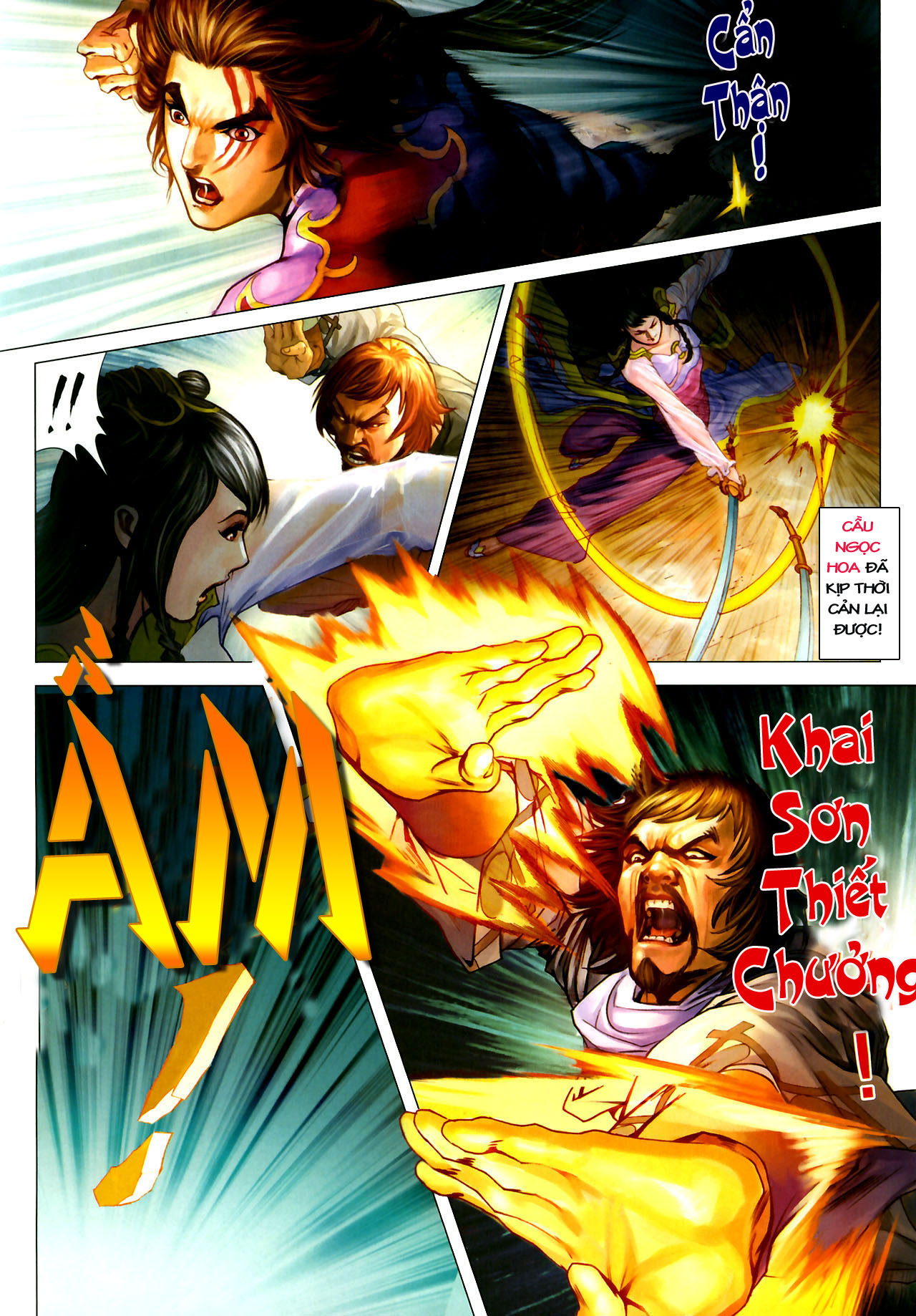 Thần Chưởng Long Kiếm Phi chap 4