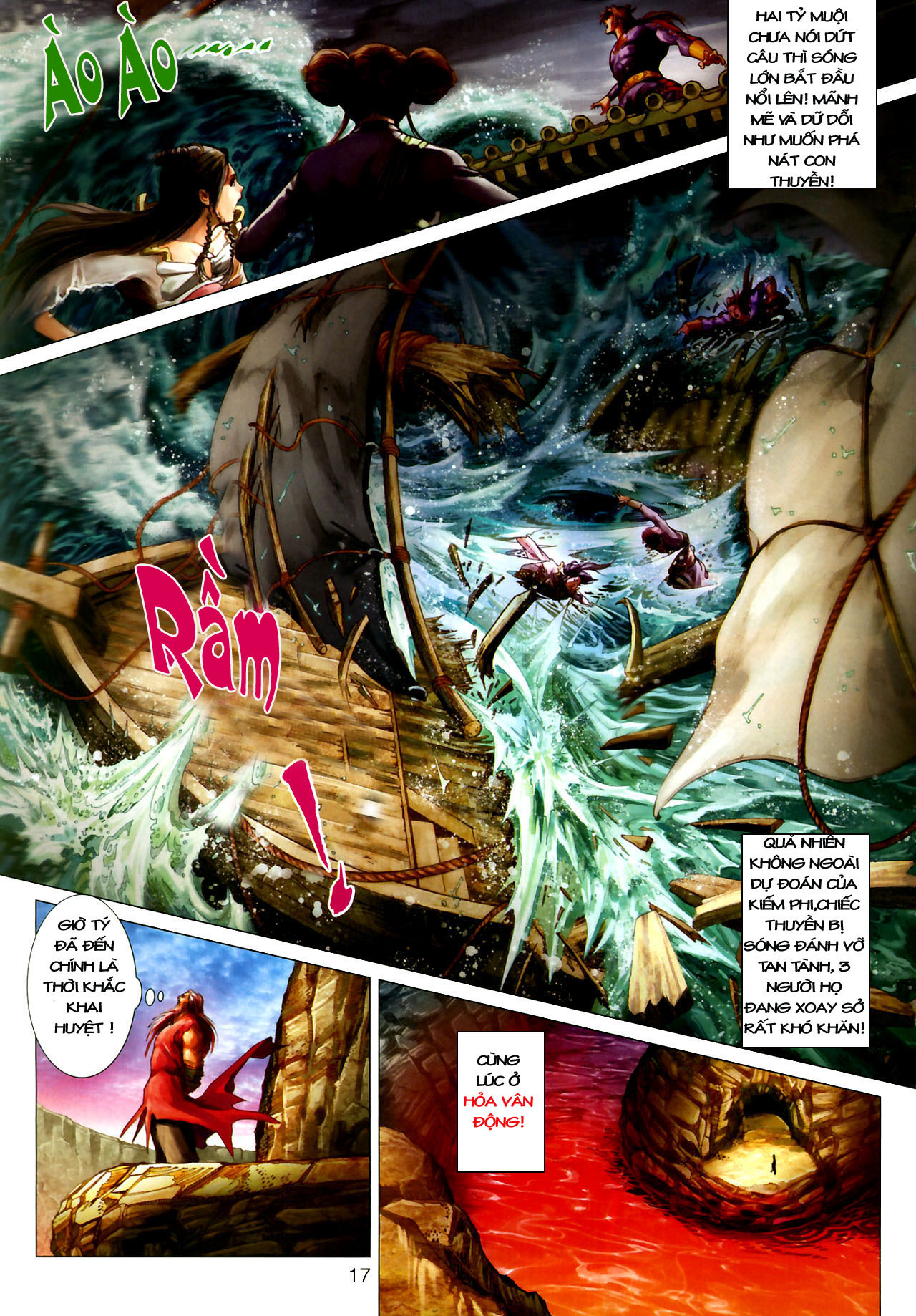 Thần Chưởng Long Kiếm Phi chap 4
