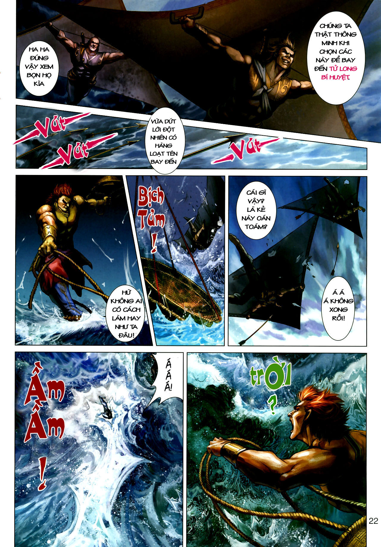 Thần Chưởng Long Kiếm Phi chap 4