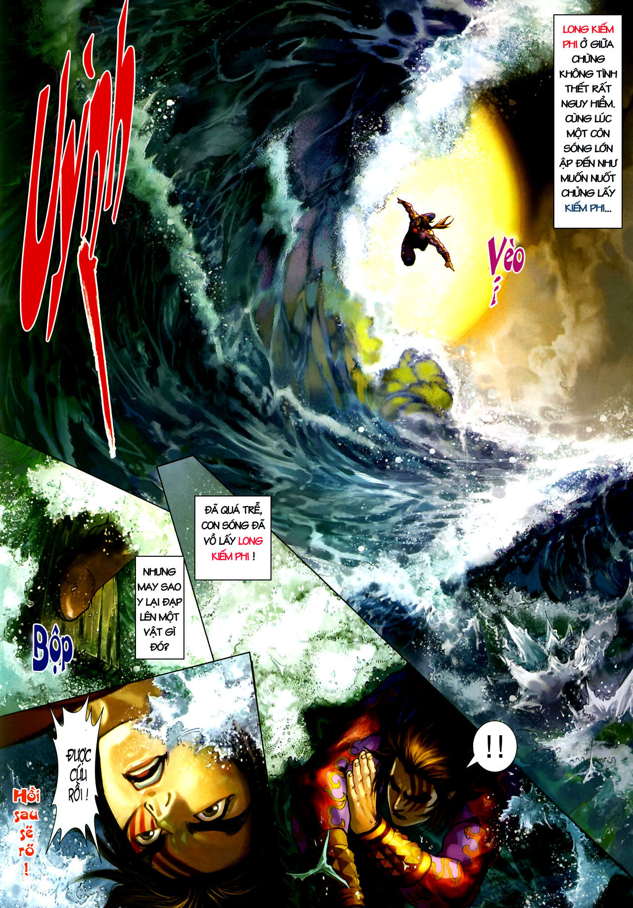 Thần Chưởng Long Kiếm Phi chap 4