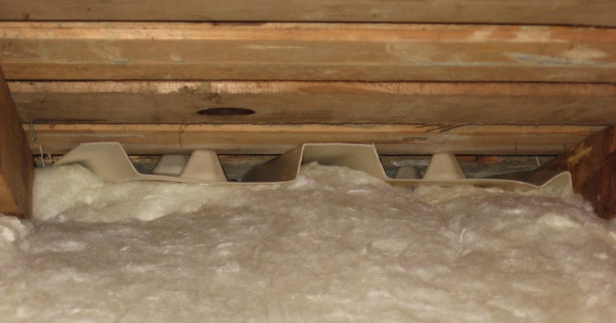Energy Conservation How To Using Baffles With Attic Batt Insulation