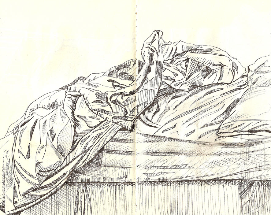 Must Have Resources For Unmade Bed Drawing | Roole