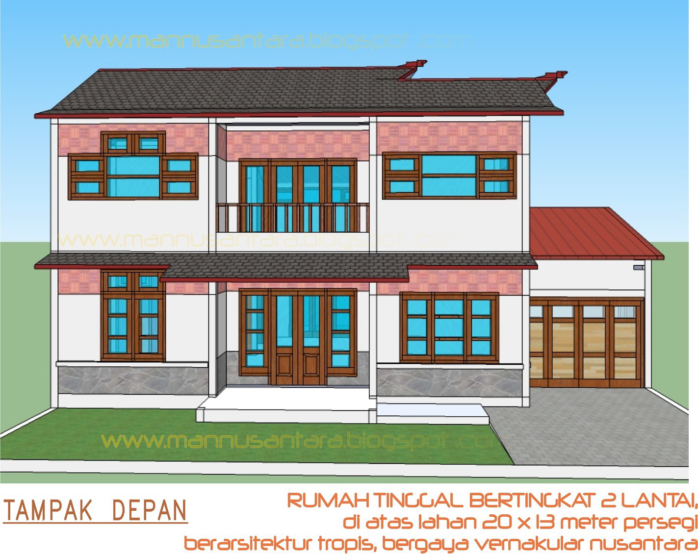 Gambar Rumah Arsitek Gambar Rumah Arsitek Rumah Di Jakarta 408x653 