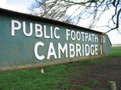 image of Cambridge sign