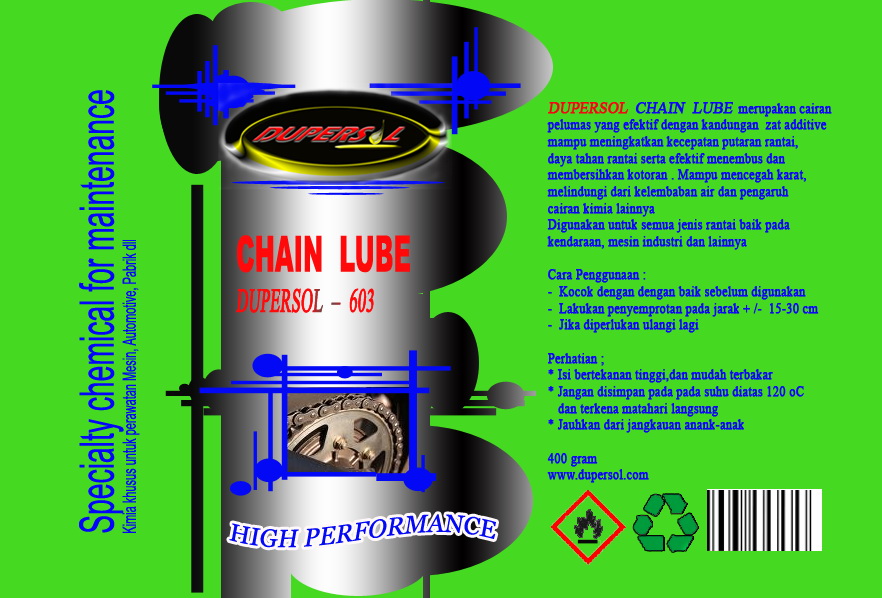 CHAINLUBE, ELECTRIC MOTOR CLEANER SPRAY CHAINLUBE, ELECTRIC MOTOR