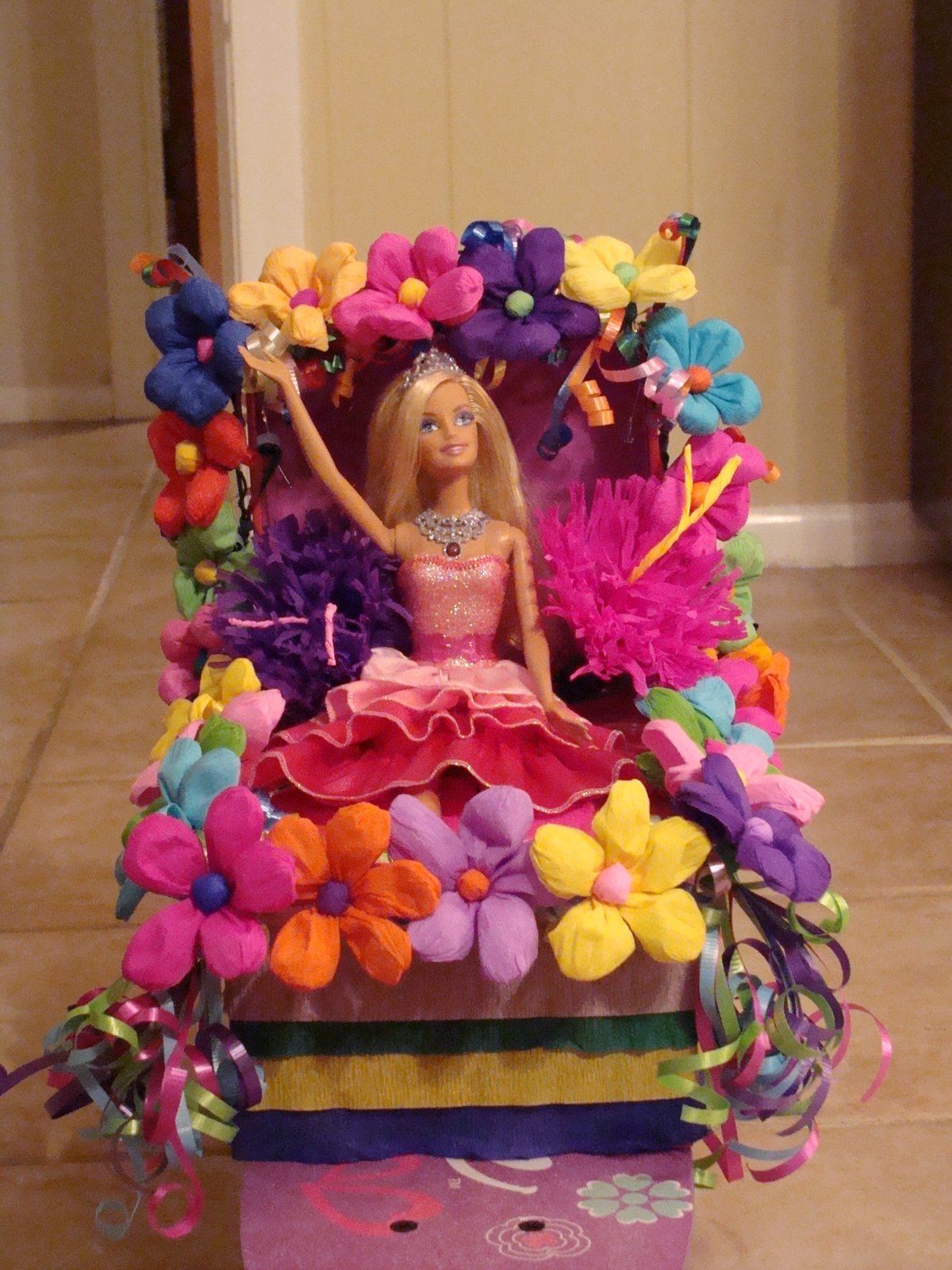 ~Living Life To The FULL!~: Amy's Barbie Fiesta Float