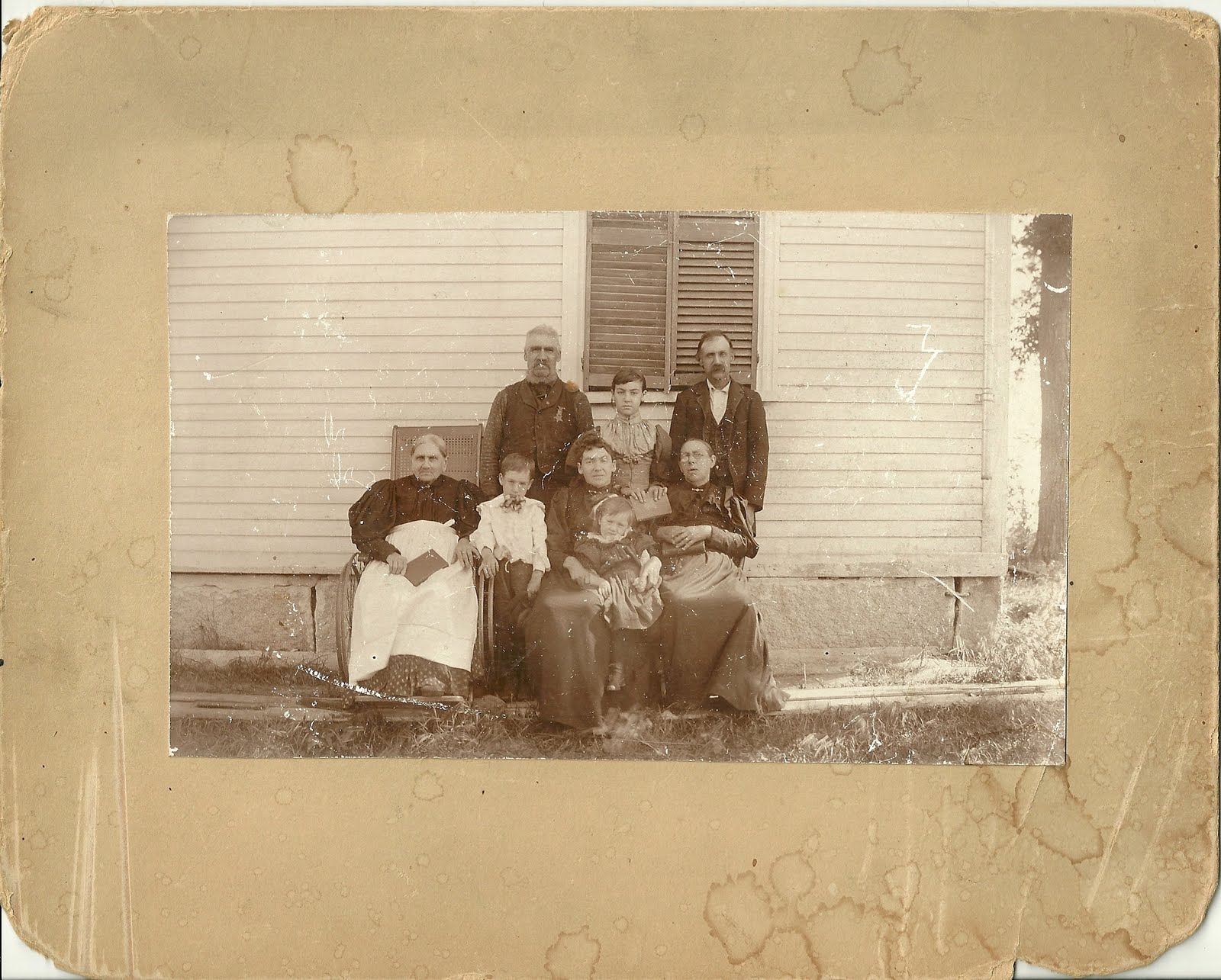 Heirlooms Reunited: 1800s Portrait of the White Family Levant Maine