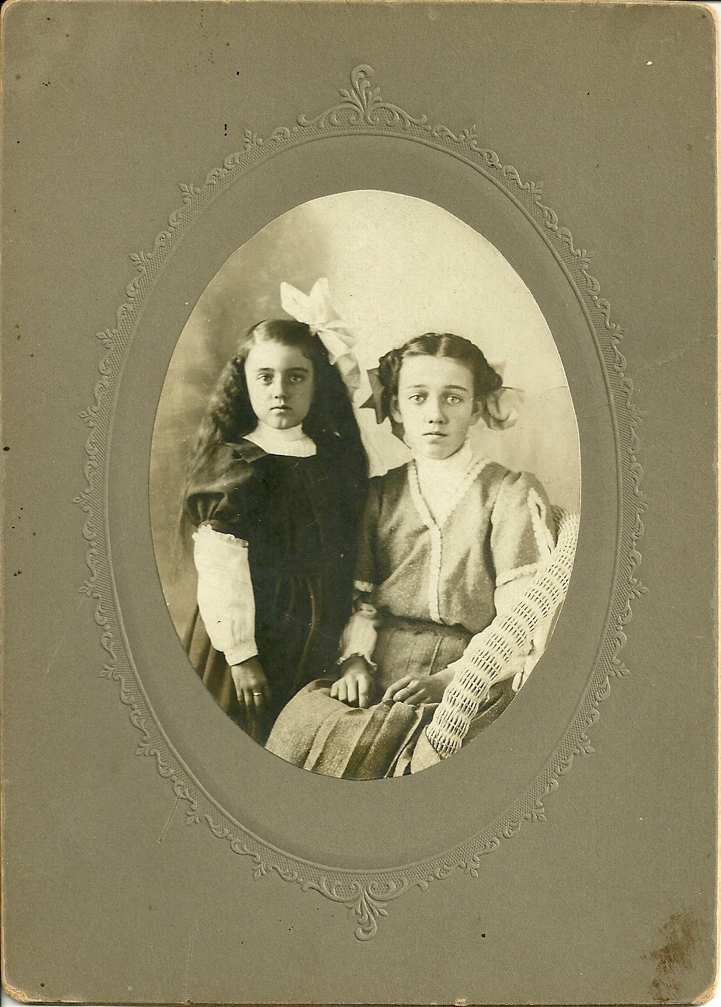 Heirlooms Reunited Ruth Ellen Thompson & sister Blanche Lydia Thompson