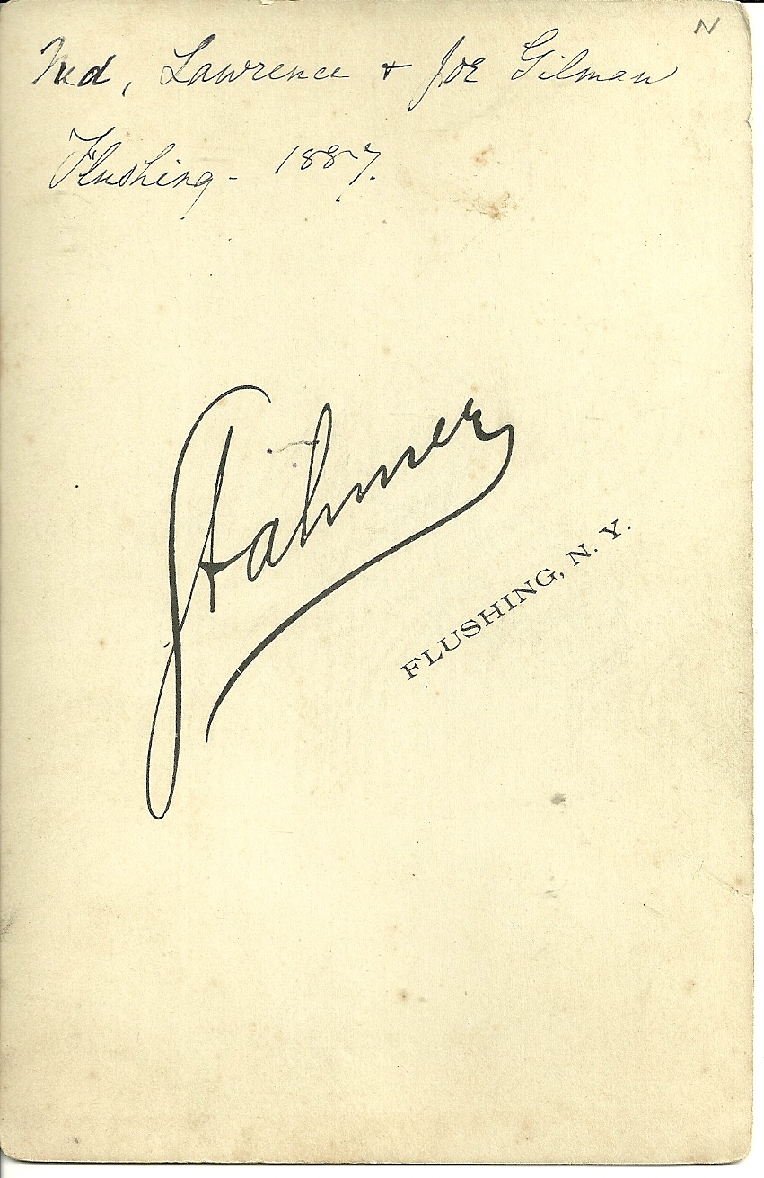 Heirlooms Reunited Photograph of the Gilman Brothers of Flushing New