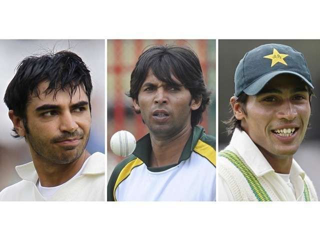 Accused pakistani cricketers