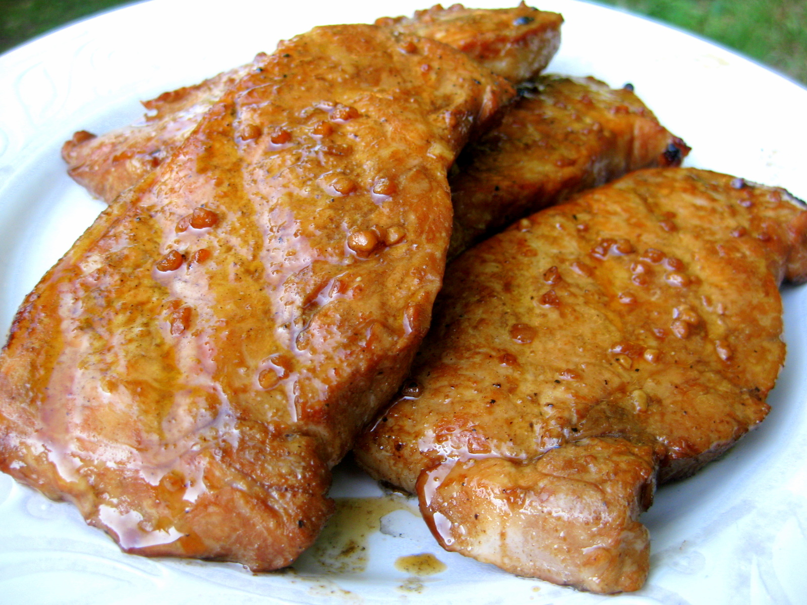 The Fab Five and Food Cumin Grilled Pork Chops