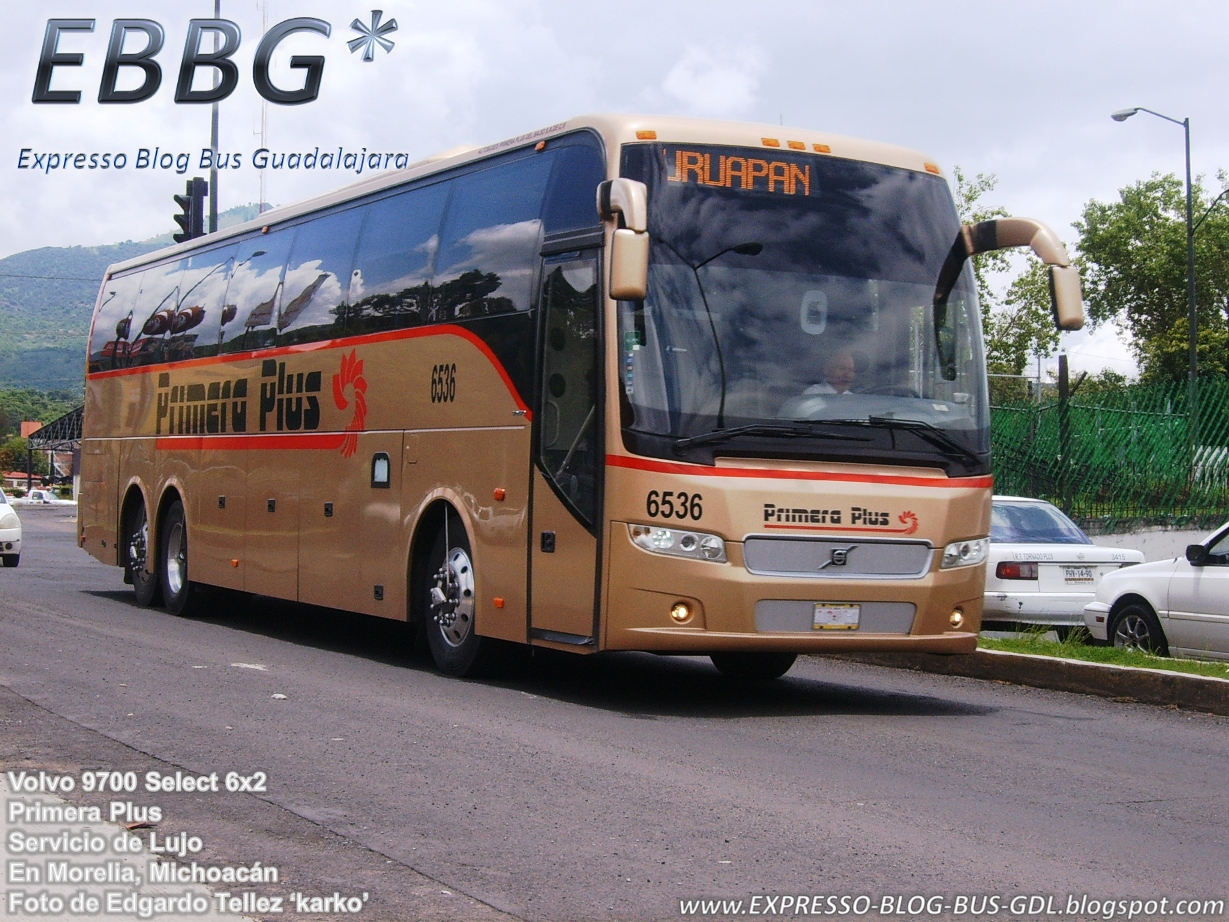Expresso Blog Bus GDL Volvo 9700 Select 6x2 Primera Plus