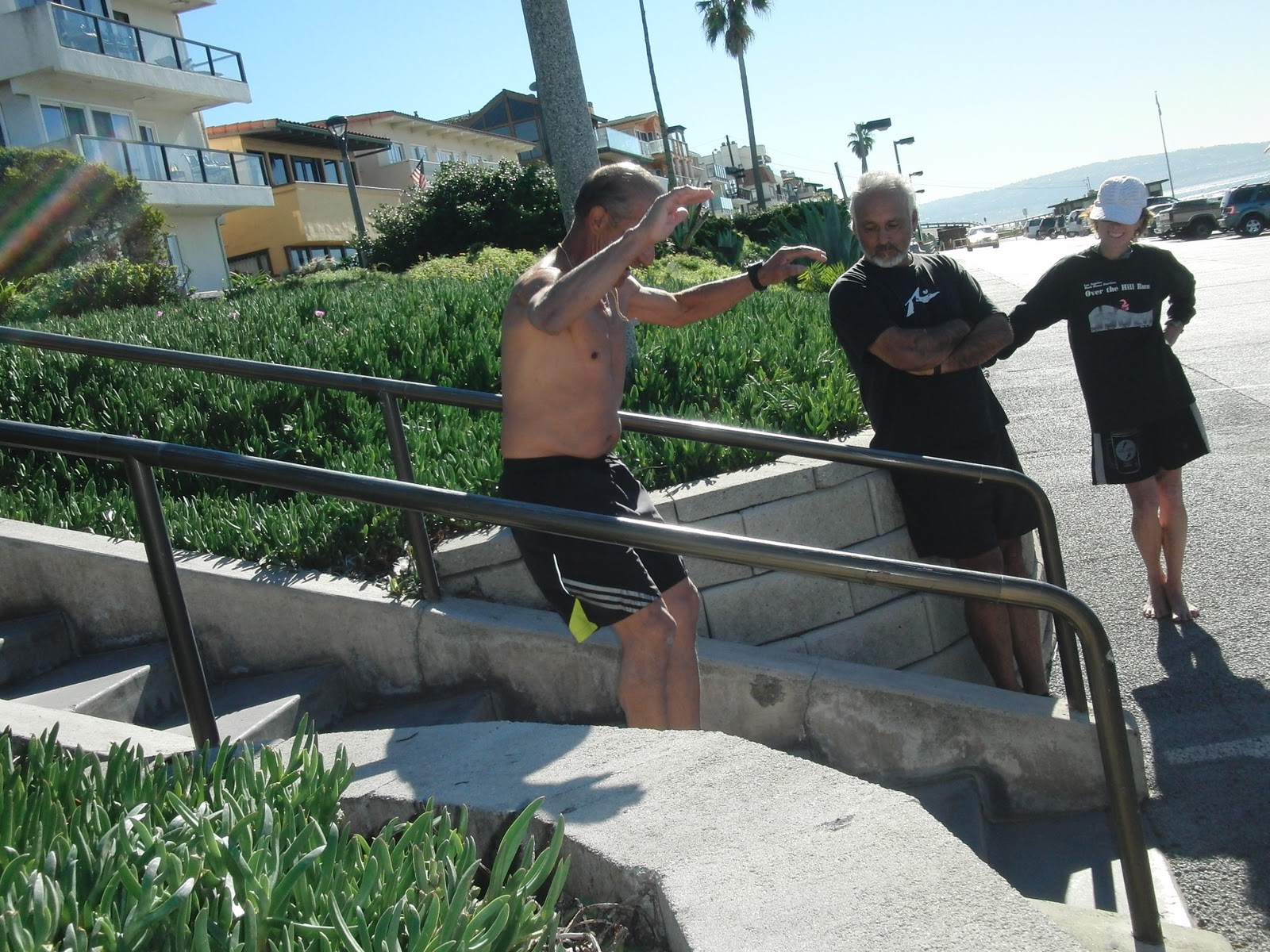 barefoot ted running