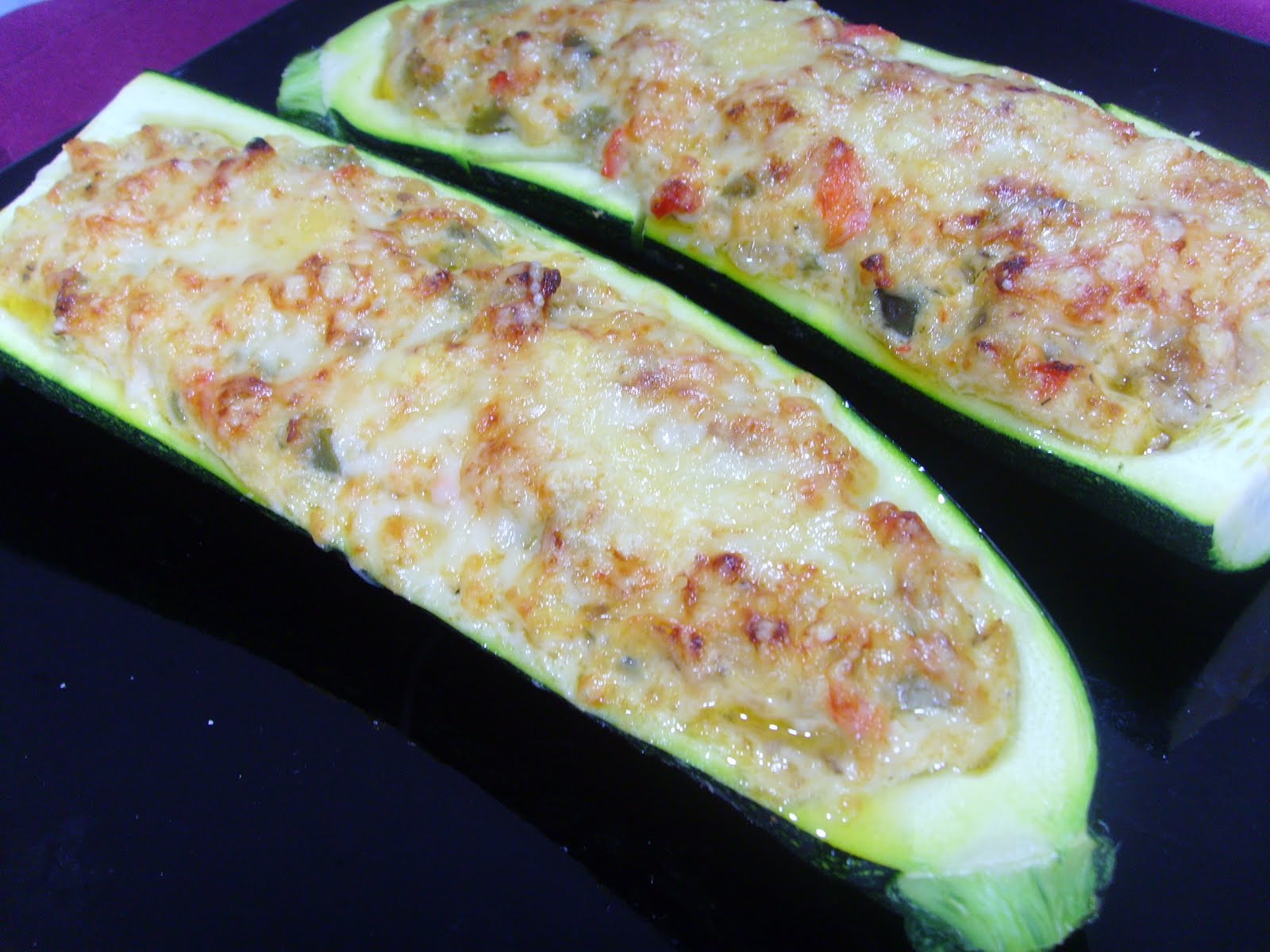 La Cocina de Verónika: CALABACINES RELLENOS DE ATÚN