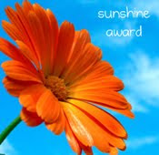 Sunshine award for my blog!!