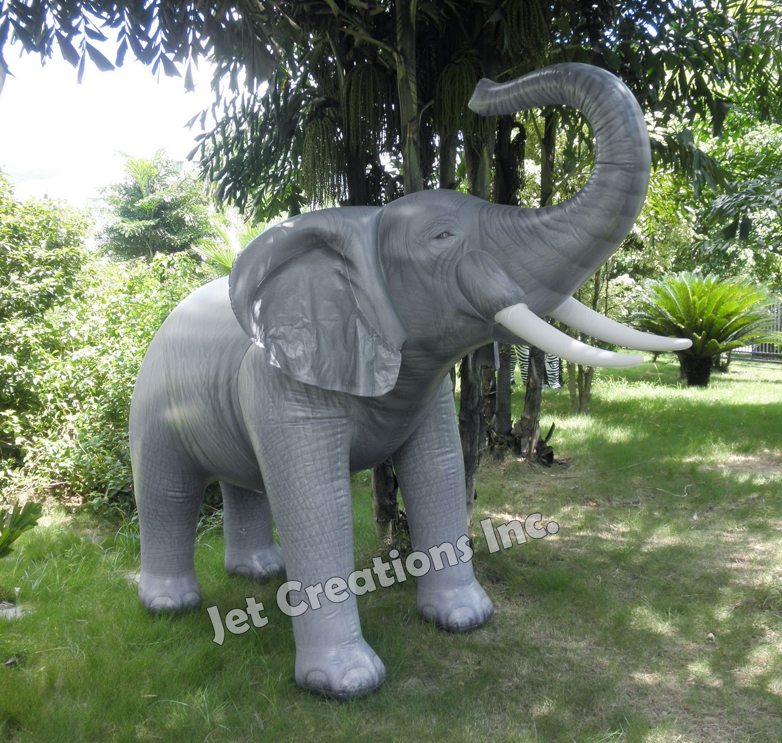 lifelike elephant inflatable