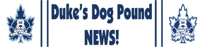 Duke's Dog Pound News