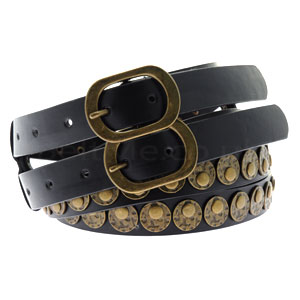 [Black-Double-Coin-Studded-Womens-Belt.jpg]