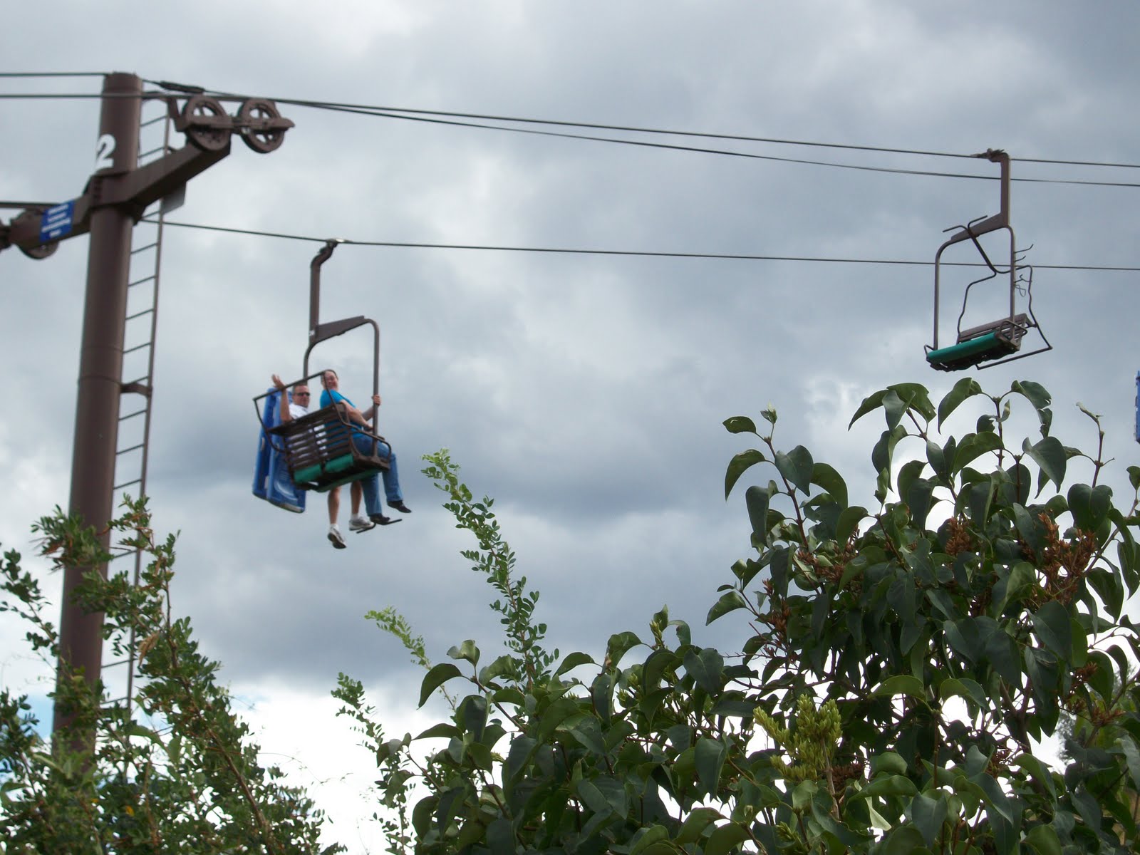 Clinton & Adelia Detweiler Reunion 2010 Heritage Square Alpine Slide