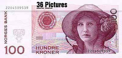 Bank note collection Around the World - 36 Pictures