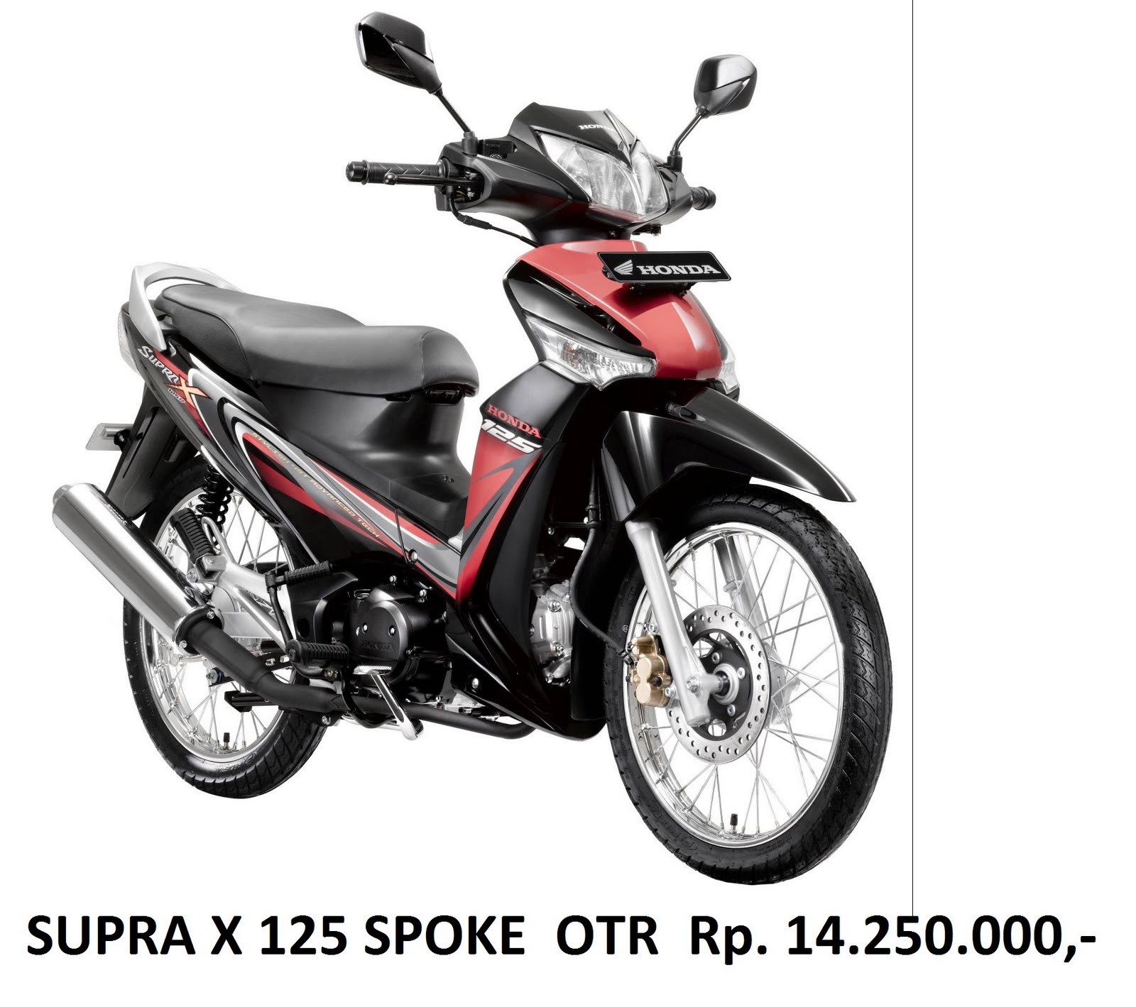 Daftar harga sepeda motor honda
