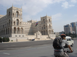Parliament buildings in Baku