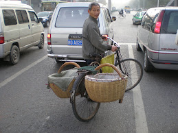 Caught in traffic in Xi'an