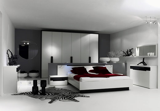 Decoracion Diseño: Minimalista dormitorio muebles y decoración de