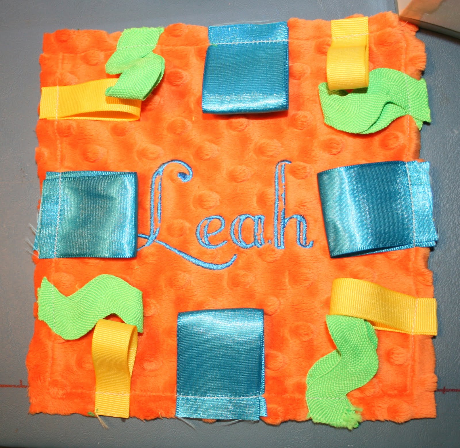 Simple Gifts Crinkly, Taggie Baby Toy TutorialGreat for Baby Showers!