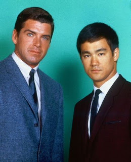 Van Williams and Bruce Lee in The Green Hornet TV Series