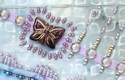 Bead Journal Project, September, Robin Atkins, vintage nailhead beads