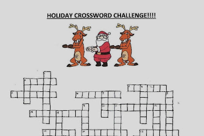 Jon's Blog: Holiday Crossword Puzzle!