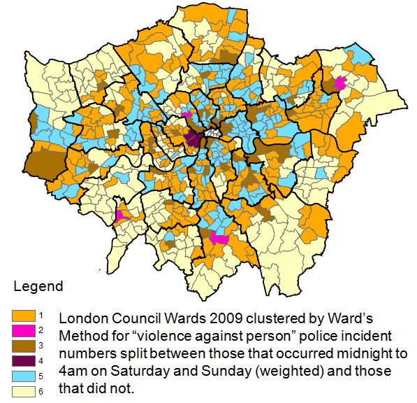 Saferview - crime, fear and mapping: Mapping violent crime patterns