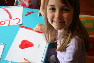 Pink and Green Mama: Preschool at Home: Twizzler Shape Lesson