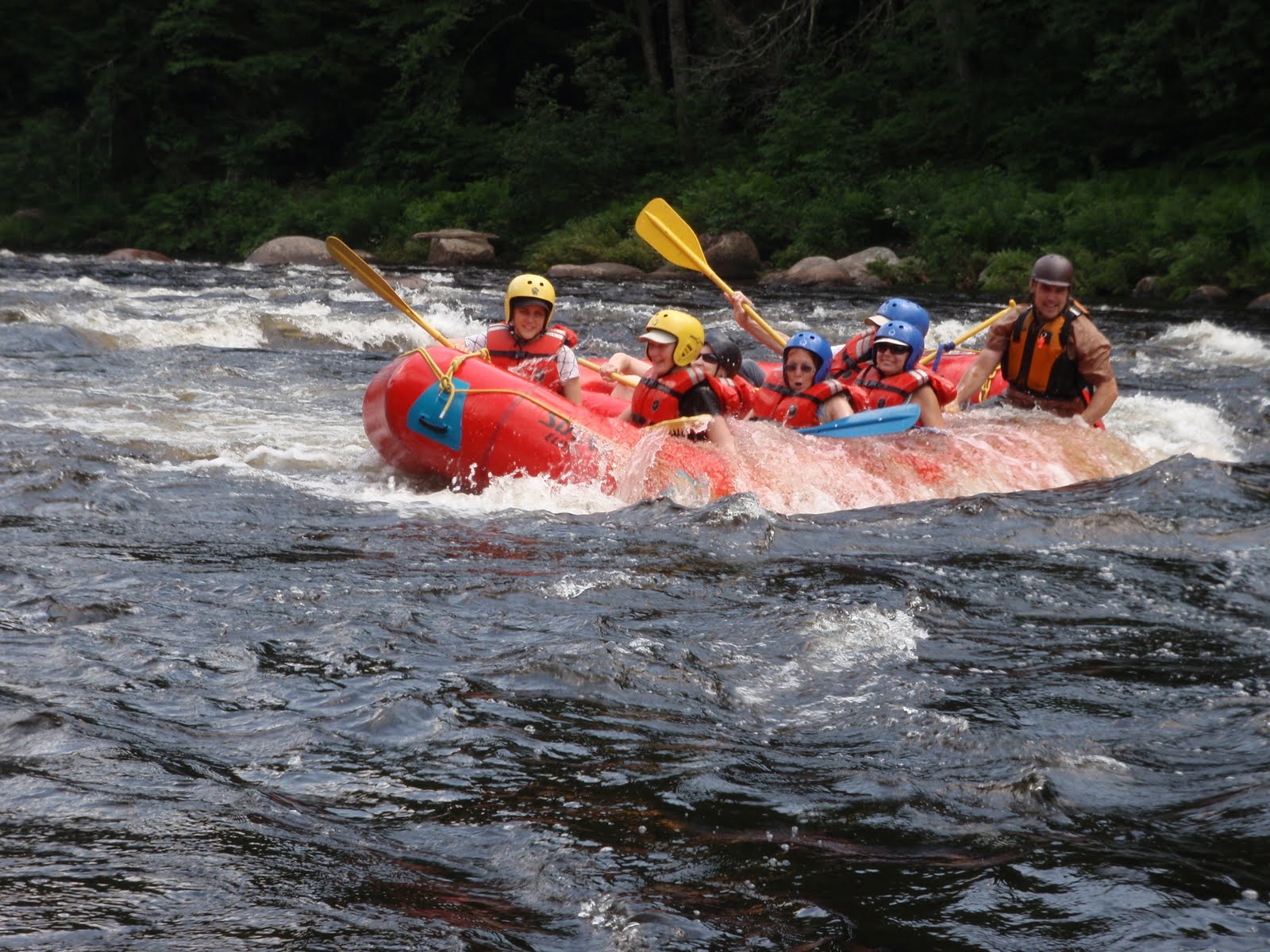 North Creek Rafting Company Hudson River Rafting Trip 070810