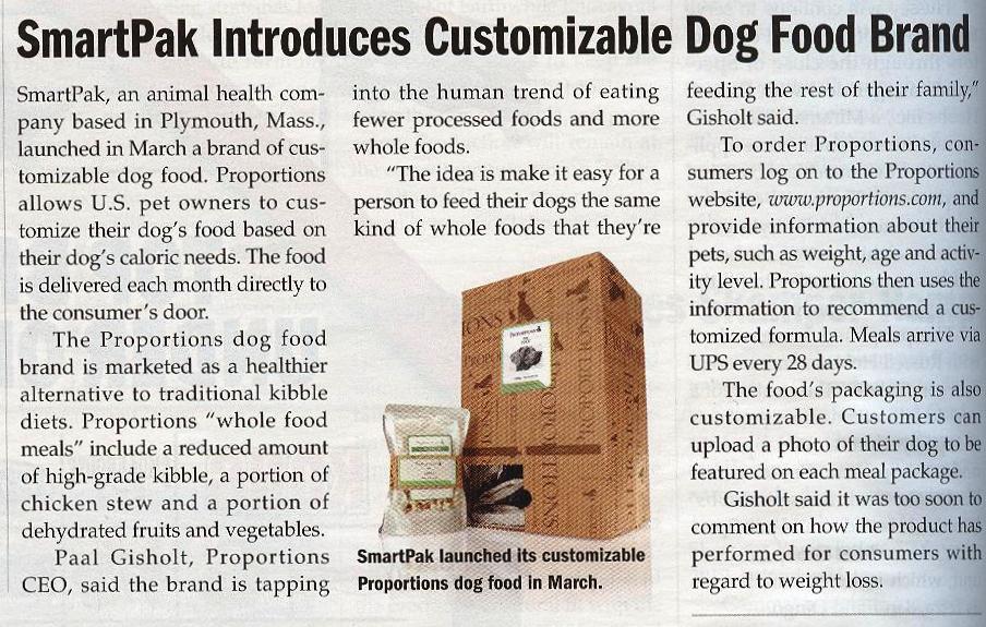 True North Brand Group Proportions SmartPak in Pet Product News