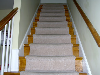 Dated staircase makeover Dated staircase makeover
