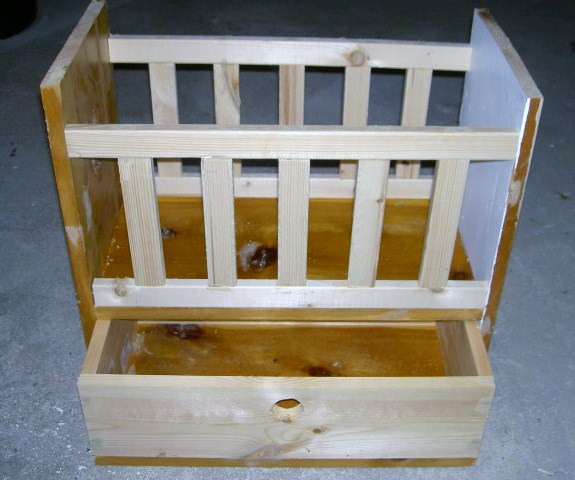 Diy Doll Crib With Storage Drawer Jaime Costiglio